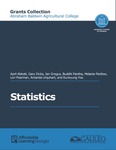 Statistics (ABAC) by April Abbott, Gary Dicks, Jan Gregus, Buddhi Pantha, Melanie Partlow, Lori Pearman, Amanda Urquhart, and Eunkyung You